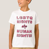 LGBTQの権利… Tシャツ (正面)