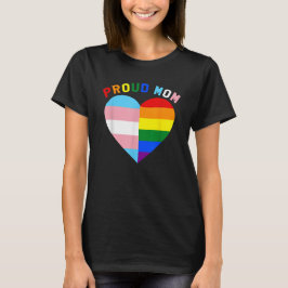 LGBTQの誇りを持ったLGBTQトランスジェンダー誇りを持ったモメスの誇りを持った対象 Tシャツ