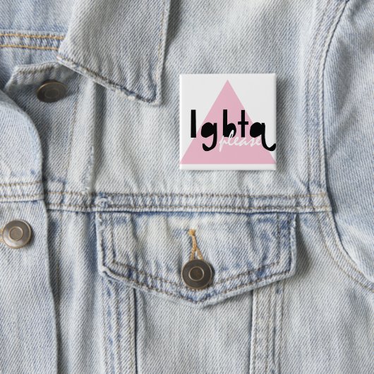 LGBTQをお願い 缶バッジ (インサイチュ)