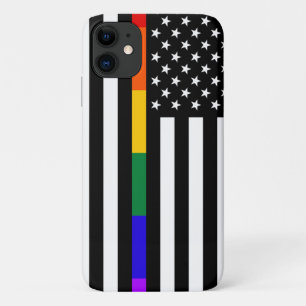 LGBTQアメリカン·フラグ iPhone 11 ケース