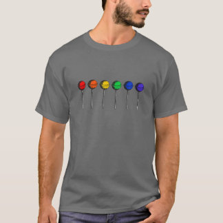 LGBTQアリレズビアンゲイバイトランス同性愛者カラー吸 Tシャツ