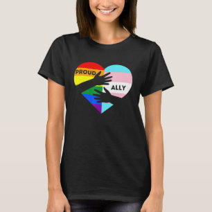 LGBTQアリ誇りを持ったートランスプライドトランスジェンダーアリー Tシャツ