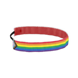 LGBTQインクルーシブ・ダイバーシティ・レインボーゲイプライド国旗 アスレチックヘッドバンド