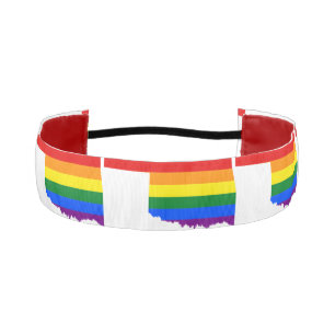 LGBTQオクラホマプライド アスレチックヘッドバンド