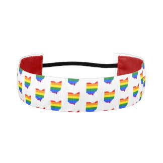 LGBTQオハイオプライド アスレチックヘッドバンド