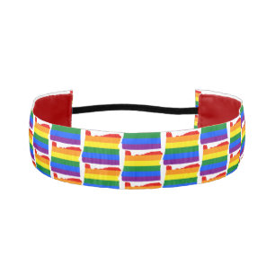 LGBTQオレゴンプライド アスレチックヘッドバンド