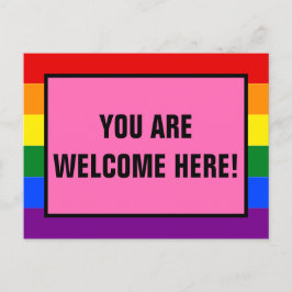 LGBTQカスタマーレインボープライド ポストカード