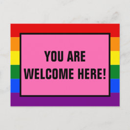 LGBTQカスタマーレインボープライド ポストカード