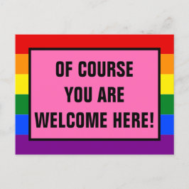 LGBTQカスタマーレインボープライド ポストカード