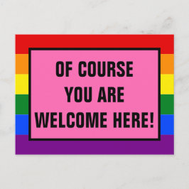 LGBTQカスタマーレインボープライド ポストカード