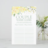 LGBTQカップル名ゲームイエローローズ (スタンド正面)