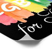 LGBTQカマラレインボーゲイプライド選挙 ポスター (角)