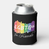 LGBTQカマラレインボーゲイプライド選挙 缶クーラー (缶正面)