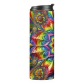 LGBTQカラーのサーマルタンブラー タンブラー (回転左)