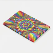 LGBTQカラーのノート ポストイット (アングル)