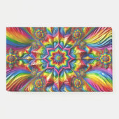 LGBTQカラーのノート ポストイット (正面)