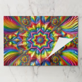 LGBTQカラー付きティアウェイ紙パッド ペーパーパッド (折り畳み)