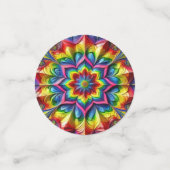 LGBTQカラー付きテーブル紙吹雪 コンフェッティ (スモール正面)