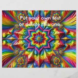 LGBTQカラー付きフライヤーデザイン チラシ