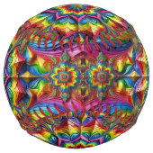 LGBTQカラー付ソフトボールデザイン ソフトボール (正面)