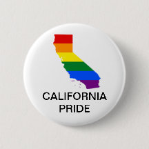 LGBTQカリフォルニアプライドボタン