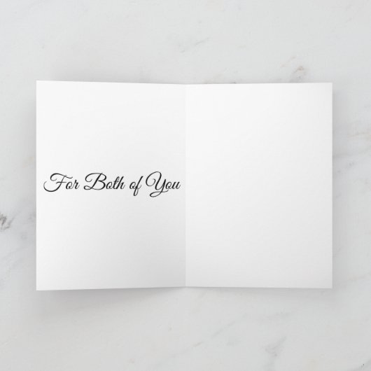 LGBTQクリスマスデジタルアートの両方のために シーズンカード (内部)