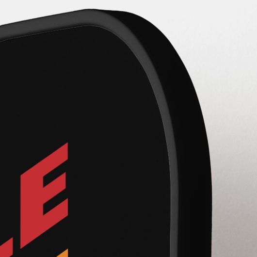 LGBTQゲイプライドおもしろいアンドおもしろいゲイアンクルガンクル ピックルボールラケット (左詳細)