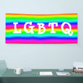 LGBTQゲイプライドレインボーパレードのバナー 横断幕 (トレードショー)