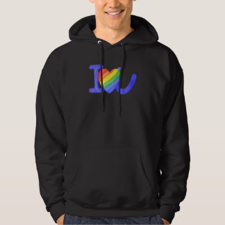Lgbtqゲイプライド月虹の愛は愛3 パーカ