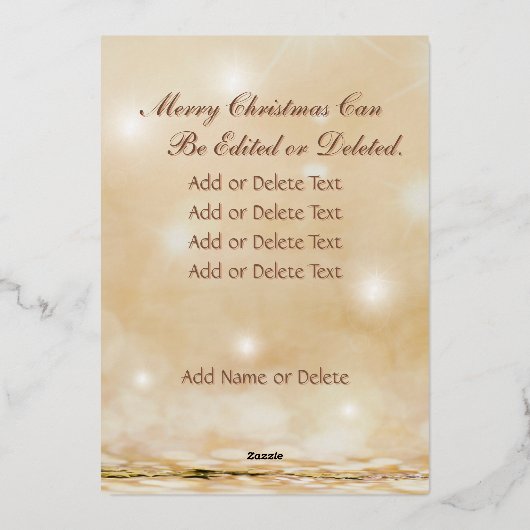 LGBTQゲイレインボーフラッグスターメリークリスマスフォト 箔シーズンカード (裏面)