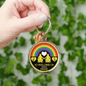 LGBTQゲイ車椅子障害プライド キーホルダー (手)