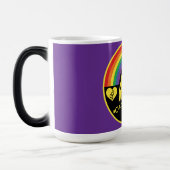 LGBTQゲイ車椅子障害プライド モーフィングマグカップ (左)