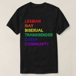 LGBTQコミュニティ Tシャツ