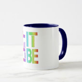 lgbtqコーヒーマ感動的グデザイン マグカップ (正面右)