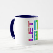 lgbtqコーヒーマ感動的グデザイン マグカップ (正面左)