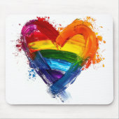 LGBTQサポート マウスパッド (正面)