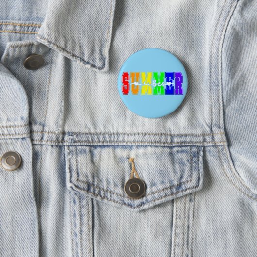 LGBTQサマーバイブス | レインボープライド 缶バッジ (インサイチュ)