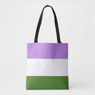 LGBTQジェンダークエアプライド国旗 トートバッグ