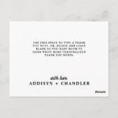 LGBTQトランスシックホワモダンイト結婚ズグリッター ポストカード (裏面)