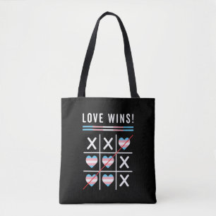 LGBTQトランスジェンダープライド トートバッグ