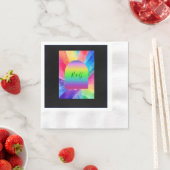 lgbtqトランスジェンダー結婚ー 縁ありカクテルナプキン (インサイチュ)