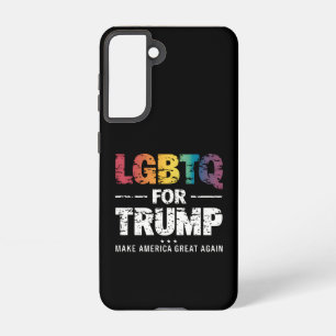 LGBTQトランプ支持 ゲイ・レズビアンもトランプ支持 2024 SAMSUNG GALAXY S21ケース