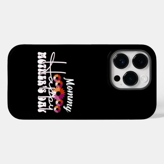 LGBTQハッピーマザーズデー,レズビアン国旗ひまわり Case-Mate iPhoneケース (裏面 (横))