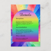 lgbtqバイセクシ結婚アル エンクロージャーカード (正面)