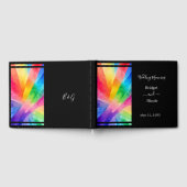 lgbtqバイセクシ結婚アル ゲストブック (全面)