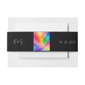 lgbtqバイセクシ結婚アル 招待状ベリーバンド (正面例)