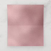 LGBTQバラモダン金ゴールド結婚座席表 プレイスカード (内部開封)