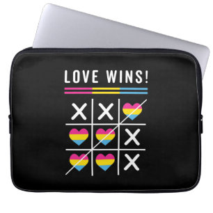 LGBTQパンセクシャルプライド ラップトップスリーブ