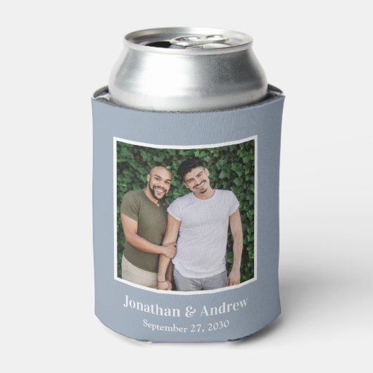 LGBTQフォトウェディング 缶クーラー (缶正面)