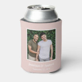 LGBTQフォトウェディング 缶クーラー (缶裏面)